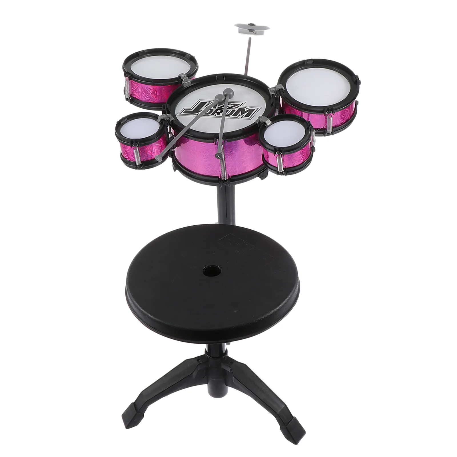 

Drum Kit Simulated Jazz Child Toys Baby Musical 43X355X16CM PVs Surface Kids Stool