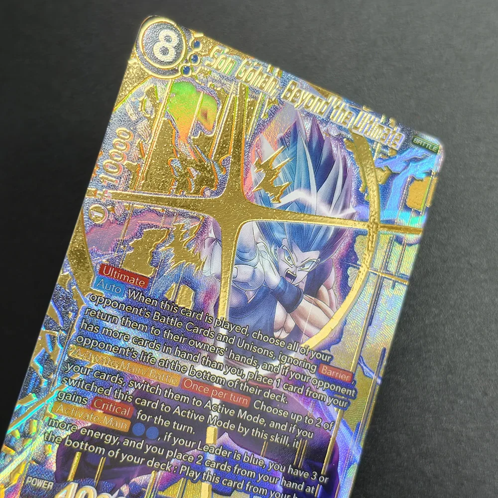 Proxy Dragon Ball Super Masters BT19-152 Son Gohan, Beyond the Ultimate - Fighter's Ambition BT19-154 Collection Game Anime Card - view 6