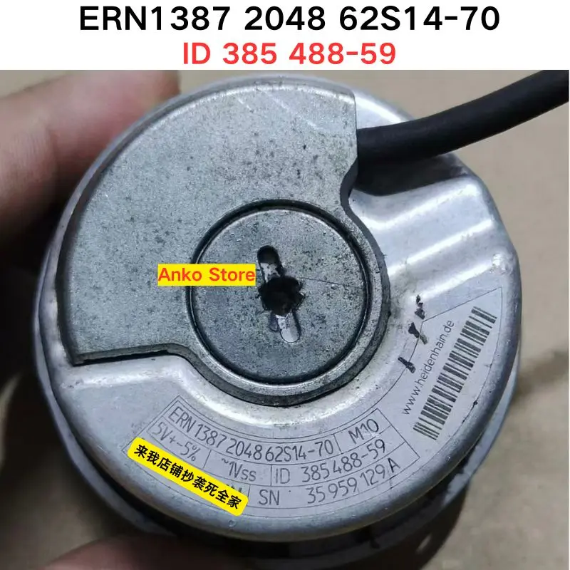 Second-hand test OK  ERN1387 2048 62S14-70 ID 385 488-59 Encoder