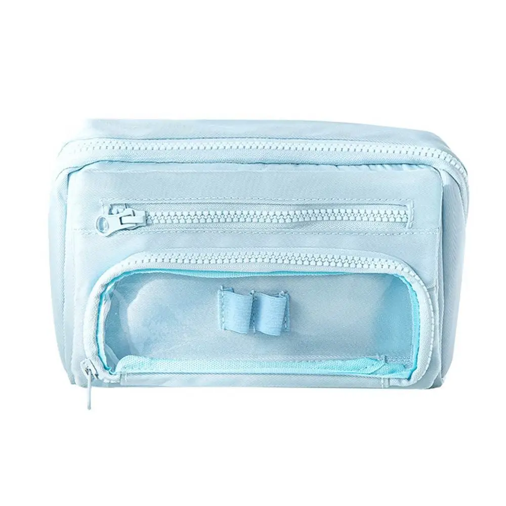 

Милая холщовая сумка для ручек, многофункциональный пенал большой емкости, цветная коробка для ручек Macaron, студенческая коробка