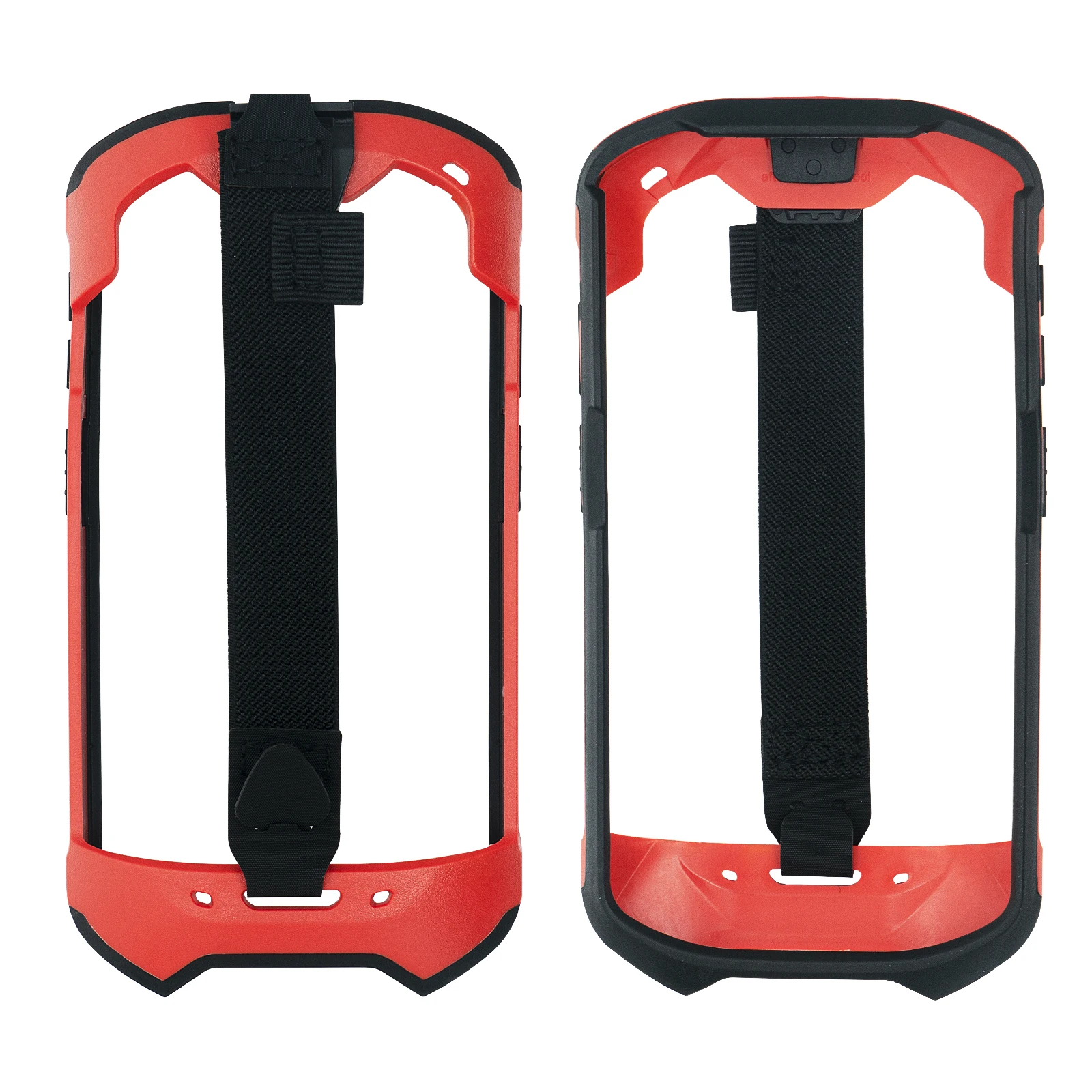 Protective Cover Case Hand Rugged Boot for Zebra TC51 TC56 TC52 TC57 Red-Black