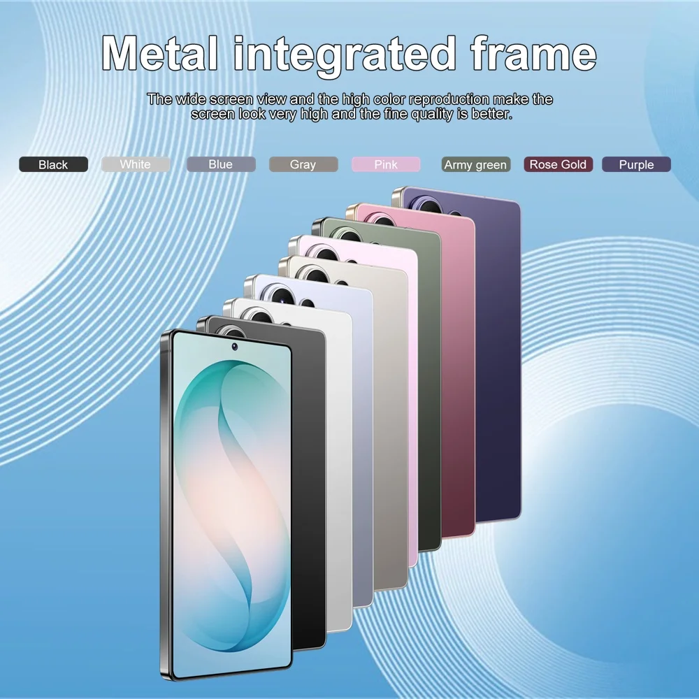 K-Touch S27 Ultra Mobile Phones Smartphone 7.3 Inch 4G 5G Dual Card Dual Standby Cell Phone 16+48MP Camera 7800mAh Android 15 WIFI GPS Global Version Cellphones For Men Women