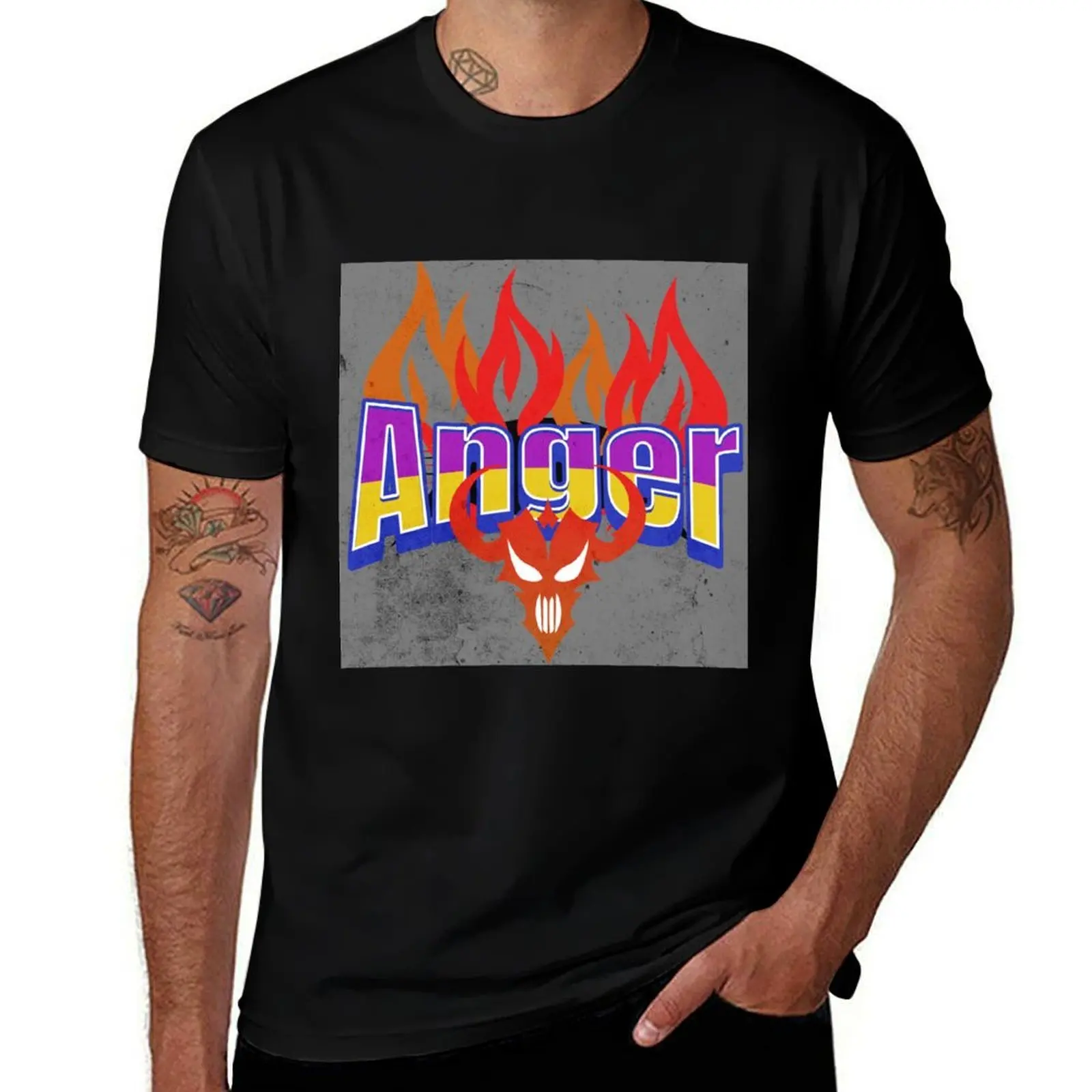 

bull anger T-Shirt Anti-Pilling Casual T-Shirt