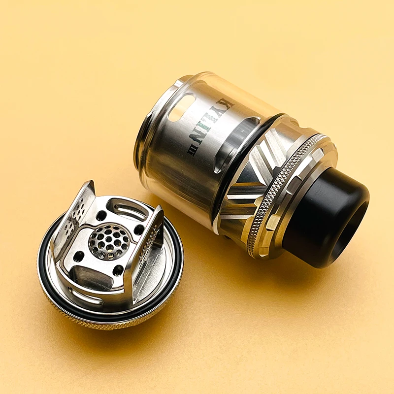 DSX Kylin V3 RTA Atomizer 6ml 25mm Single/Dual Coil Creative Honeycomb Airflow Rebuildable Tank Vape E-Cigarette VS Zeus X RTA