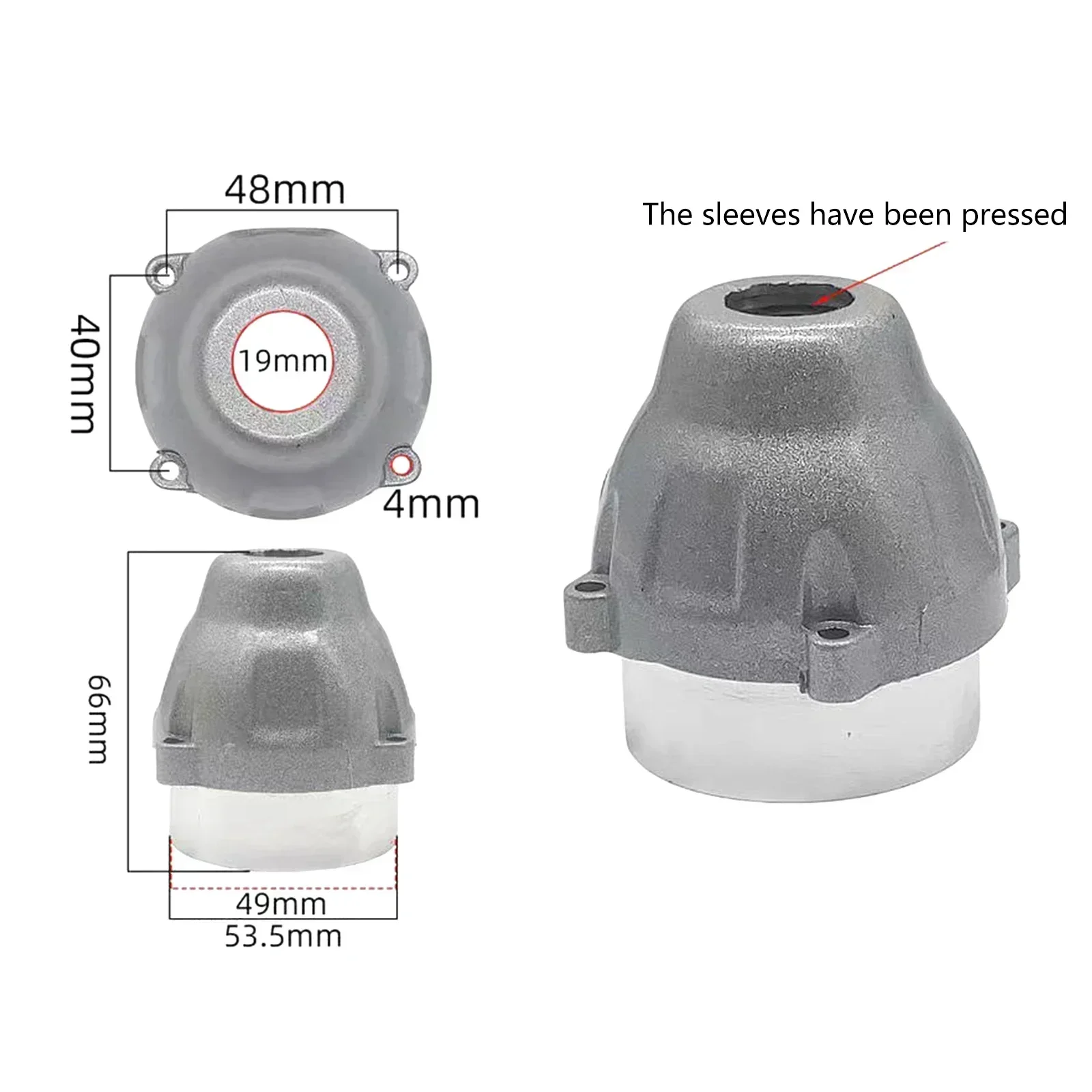Wrench Head Shell Apply To 2106 Brushless Electric Wrench Shell Accessories