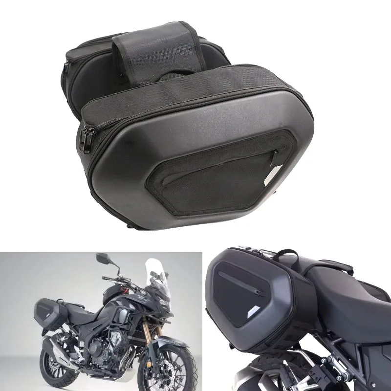 For Honda CBR500R CB500F 2018-202415-20L Motorcycle Saddlebag Set Luggage Traveling Carrying Bags Journey Side Suitcase CBR500R