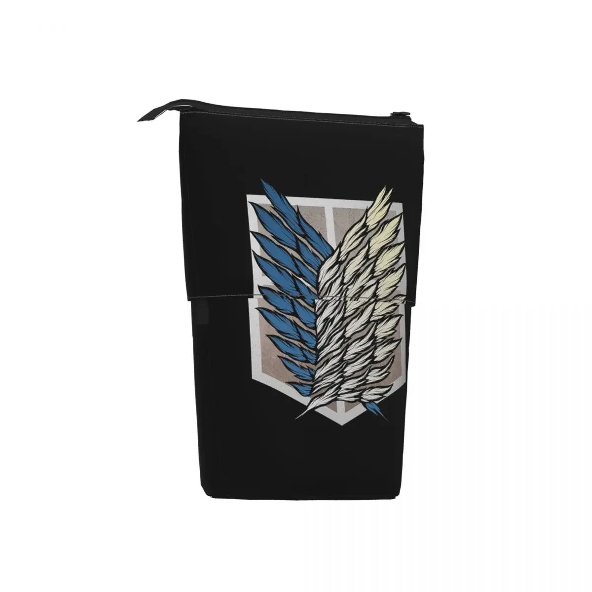 Attack OnTitan Reversible Pencil Case Pencil Pouch Storage Stationery Supplies Big CapacityPen Box Pencil Bag for Students Gifts