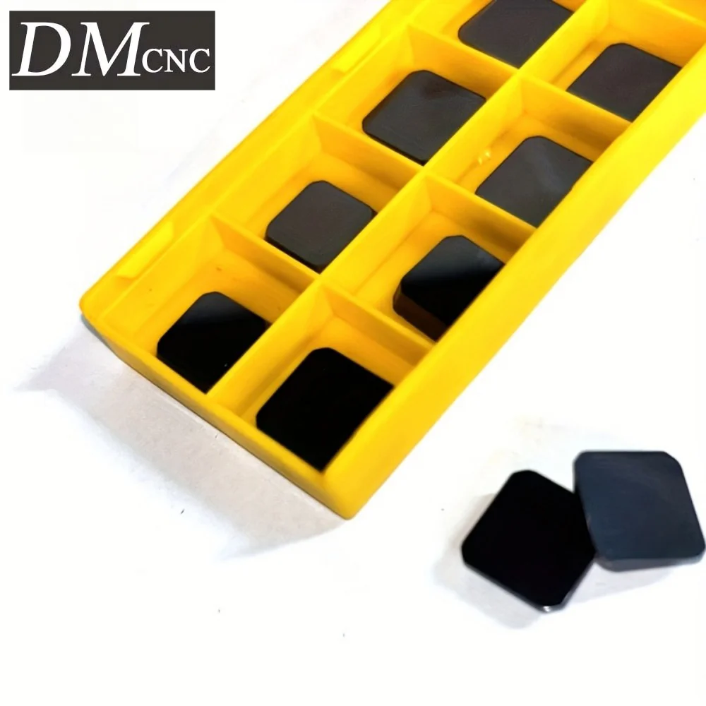 

10PCS SEEN1203 Carbide Square End Mills Double-Ended CNC Milling Cutter for Steel/Stainless