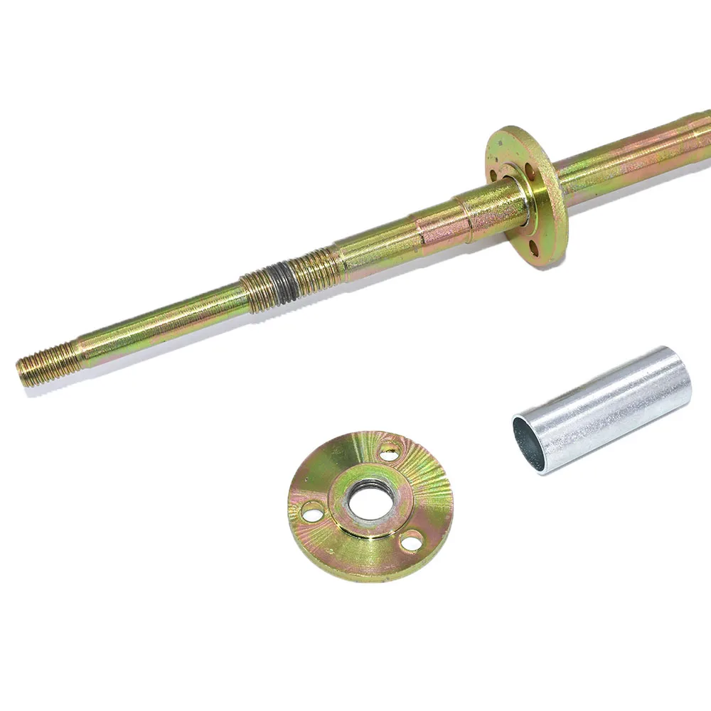 540mm Rear Axle Fit For DIY 49cc 50cc 110cc 125cc Electric Mini Kids Go Buggy ATV Electric Vehicle Kart Quad Bike Scooter Parts