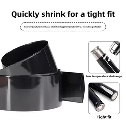 1KG PVC Heat Shrink Tube Shrinkable Tubing For 18650 Lithium Battery Pack Protection Insulation Heat Shrinkable Cable Sleeve