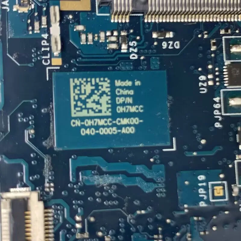 

CN-0H7MCC 0H7MCC H7MCC Mainboard FDX50 LA-J171P With SRJ8F I7-10875H CPU For DELL 7550 Laptop Motherboard 100% Full Working Well