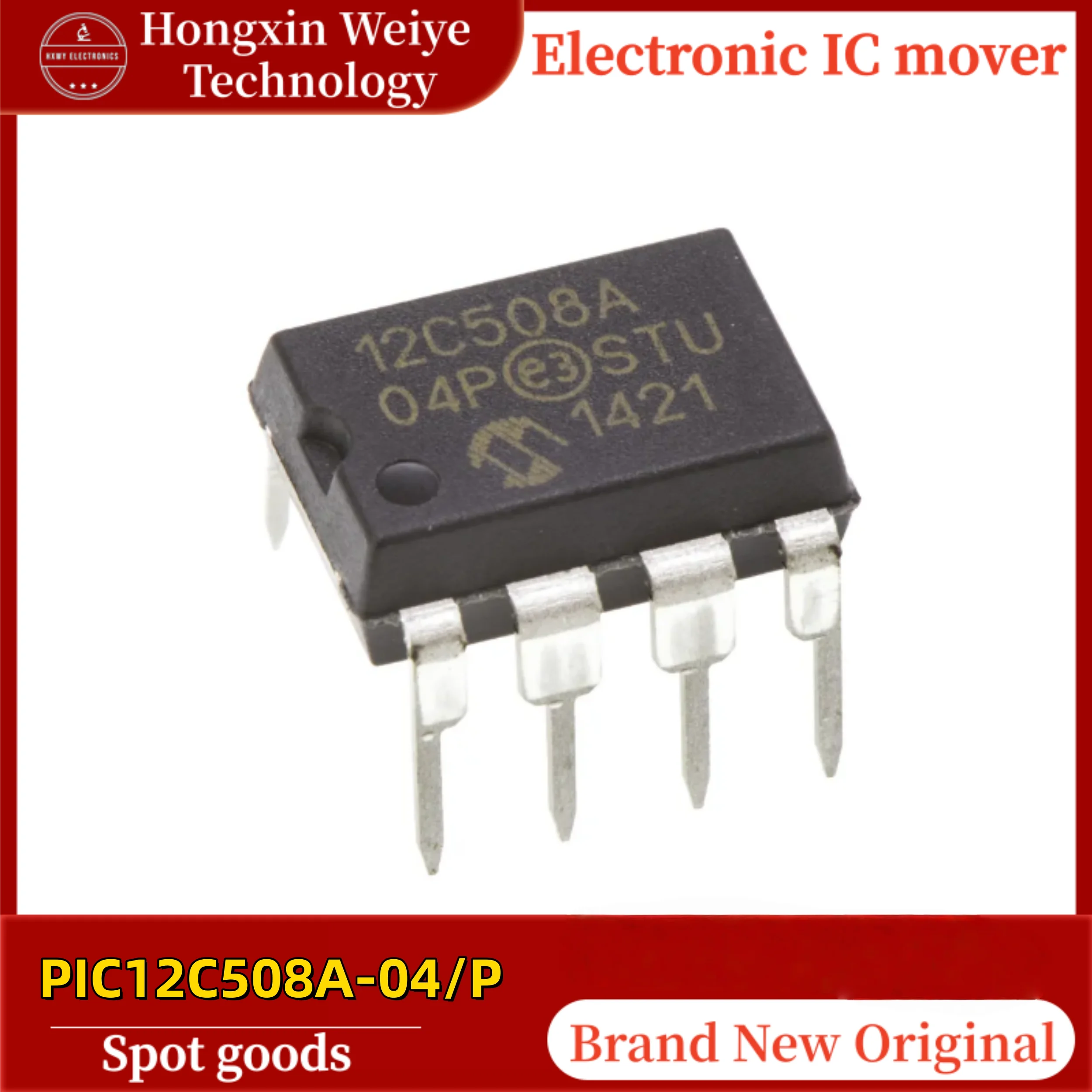 

5/10 PCS PIC12C508A-04/P DIP-8 MCU Brand New In Stock Free Shipping