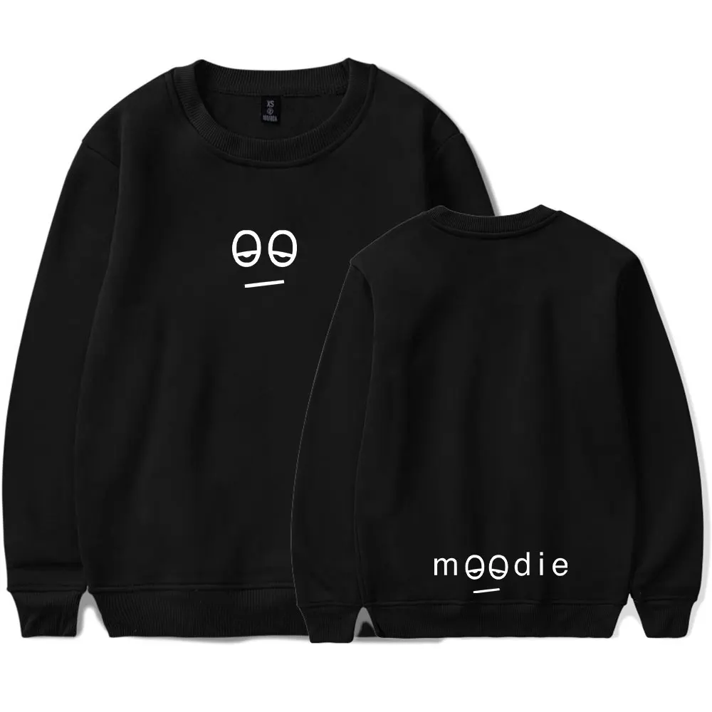 

Henry Moodie Logo Crewneck Sweatshirts Women Men Long Sleeve Fashion Pullover Clothes