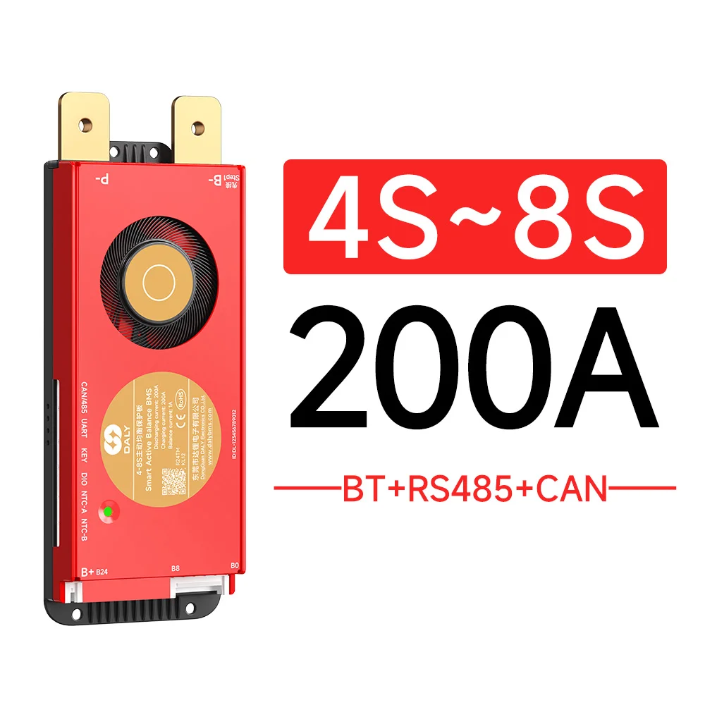 Variant: 4-8S 200A BT BMS