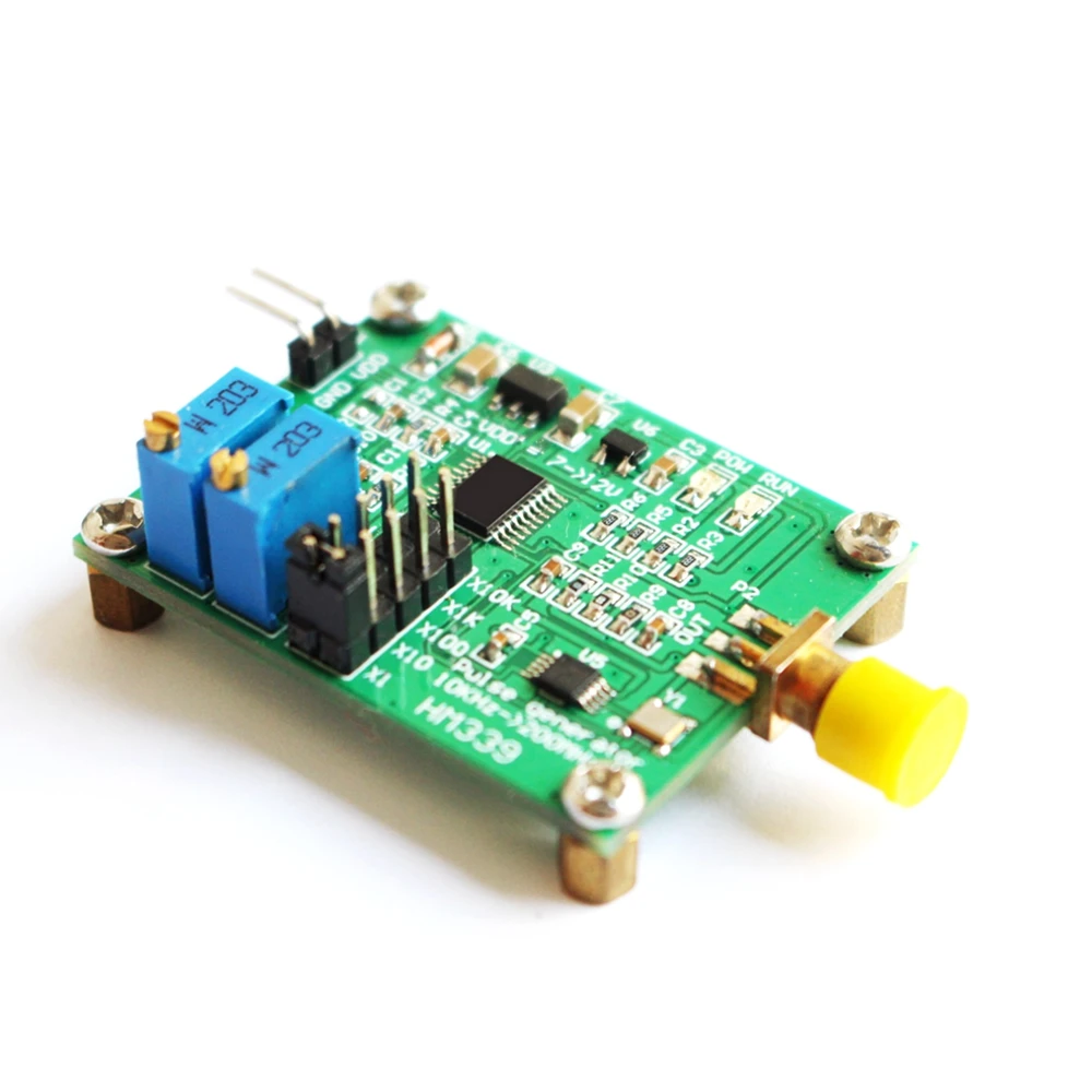 Adjustable Pulse SignalGenerator Module with Five Frequency Division Coefficient Potentiometers 4K-220MHz 10KHz-200MHz