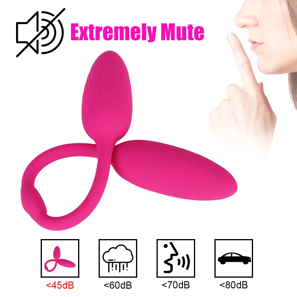 IkVibromasseurs vaginaux pour femmes, 2 pinces à clitoris, prise anale, stimulateur de mastjaune, jouets sexuels, culotte, clitoris, continents, long, 28cm