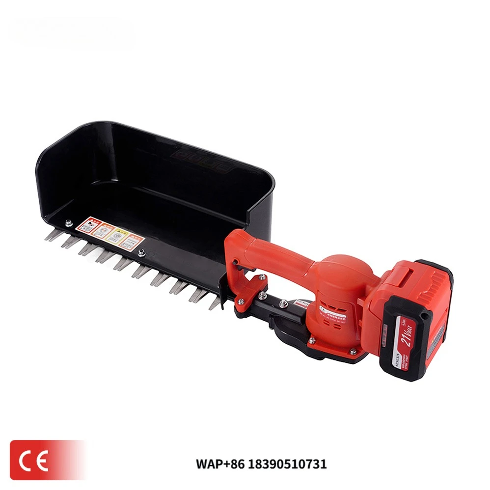 Professional Green Tea Processing Machine Lithium Battery Powered Tea Leaf Picker Hedge Trimmer Style Tea Harvester