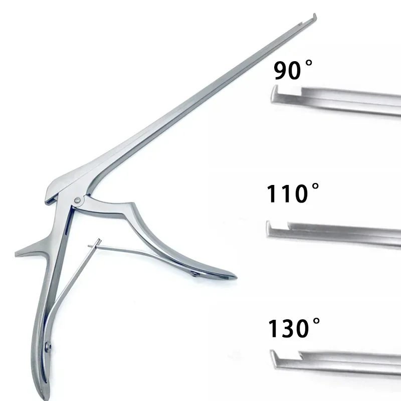 GREATLH Kerrison Rongeur Forceps Laminectomy Forceps Bone Forceps Medic Veterinary Orthopedics Instrument Stainless Steel