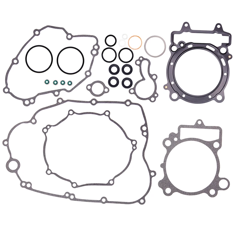 AHL Motorrad-Komplettdeckel-Zylinderkopfdichtungssatz für Kawasaki KX450F KX450 F 2006–2015 KLX450R KLX KFX 450R KFX450R