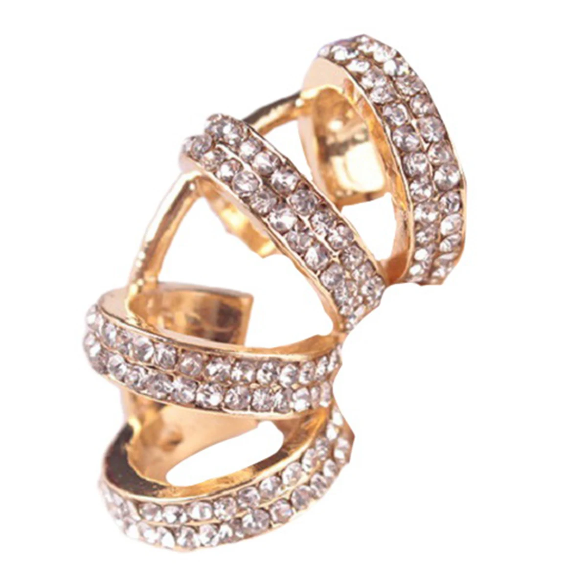 

1Pc Exquisite Ear Clip No Ear Hole Earrings Stylish Circle Jewelry for All Occasions