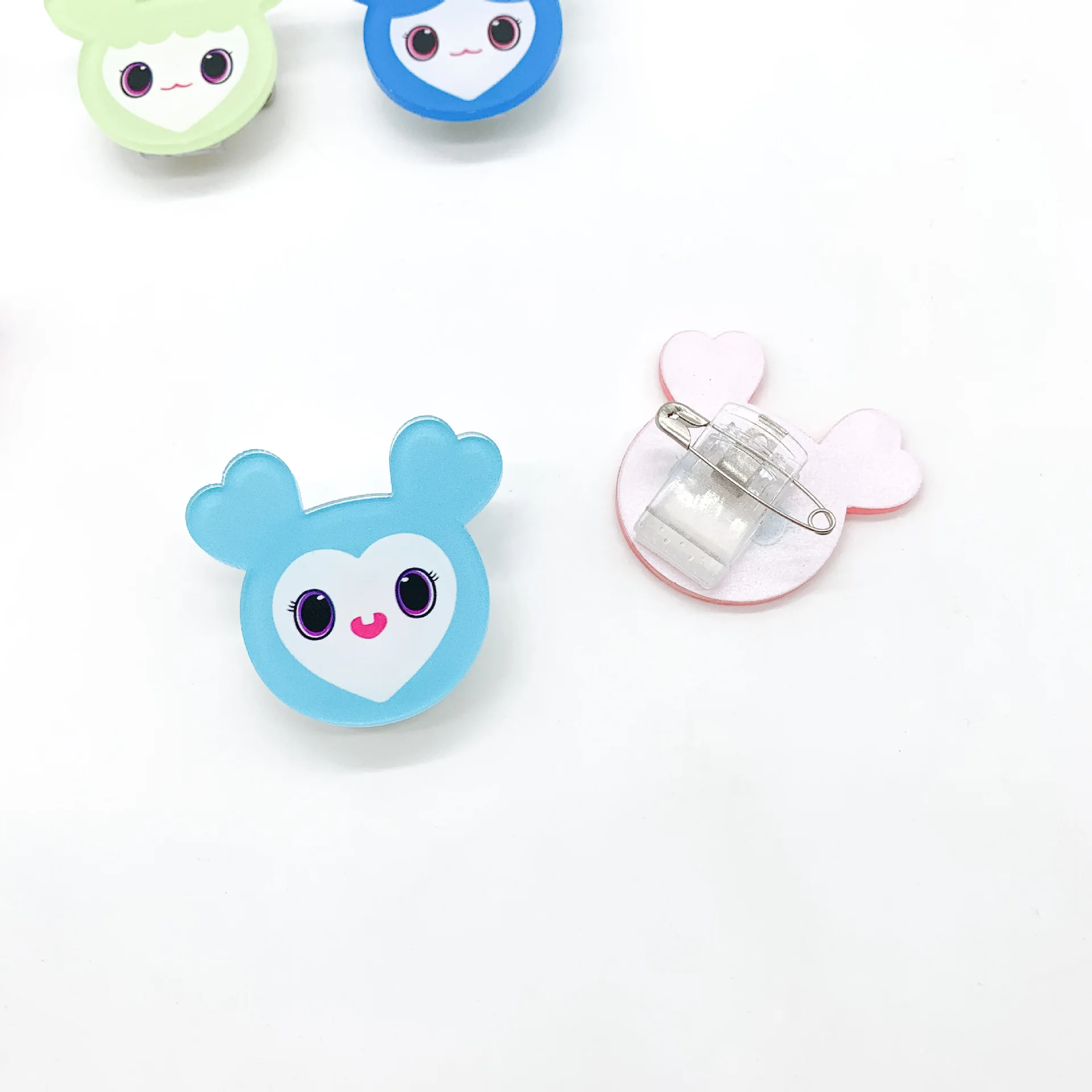 Lovelys Twices Paper Clip Anime Kawaii Pins Bookmark School Office Cute Desk Accessories Portable Binder Clips Paperclips Gift