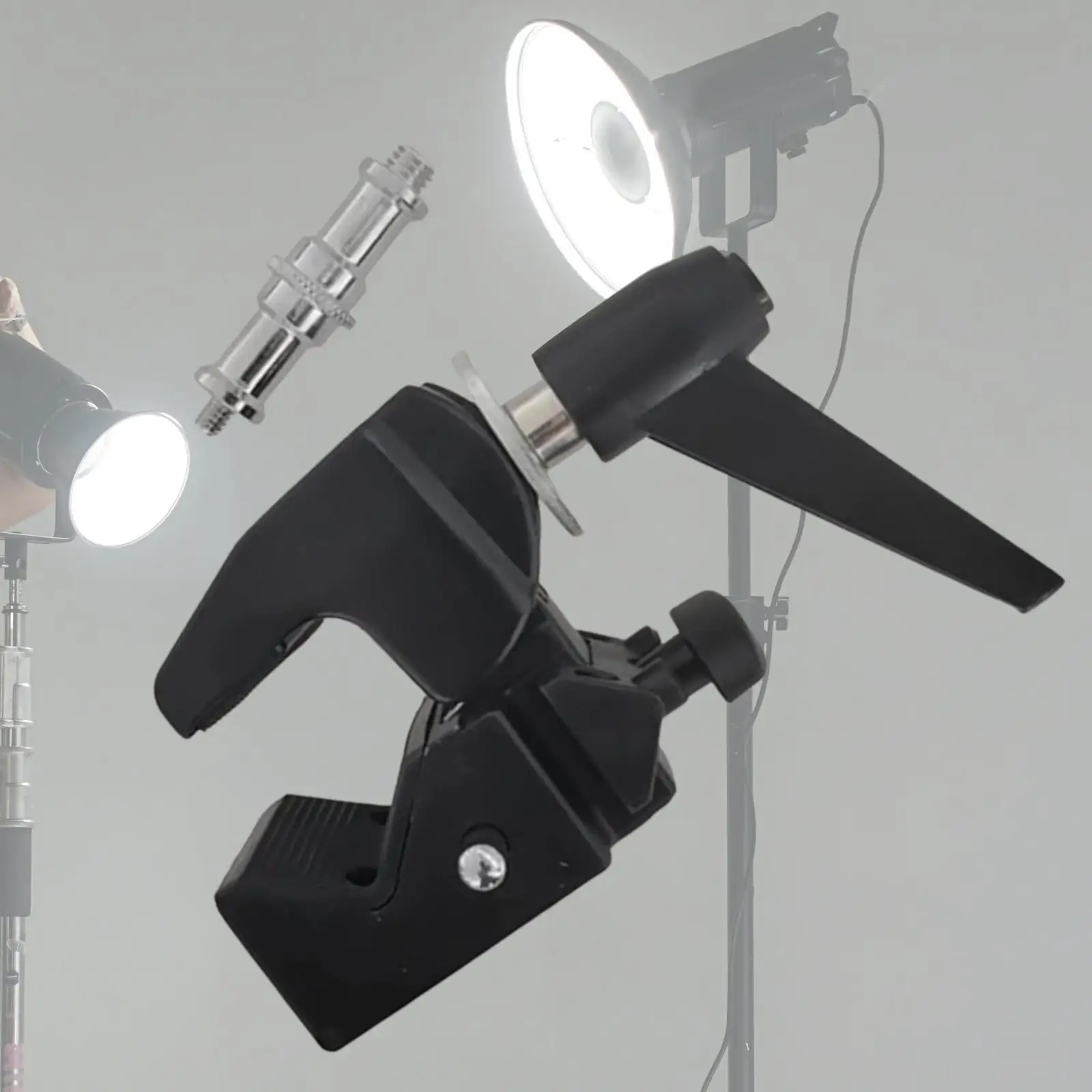 

Зажим для фотосъемки, суперзажим, металлическое портативное многофункциональное крепление для фотостудии с когтями орла, стабильное крепление для вспышки