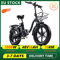 CMACEWHEEL Y20 Electric Bike 1000W 48V 18Ah Folding 20\