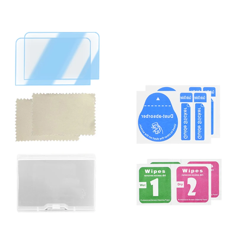 2 pz Pellicola HD Per DJI Osmo 360 Della Macchina Fotografica Display LCD Protezione Dello Schermo 9H Durezza Pellicole In Vetro Temperato Azione Panoramica Accessori