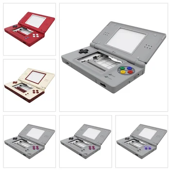 निंटेंडो डीएस लाइट के लिए एक्सट्रीमरेट रिप्लेसमेंट फुल हाउसिंग शेल, बटन के साथ केस कवर, एनडीएसएल के लिए स्क्रीन लेंस - एसएफसी एसएनईएस क्लासिक 10 best sales नेस शेल - №4