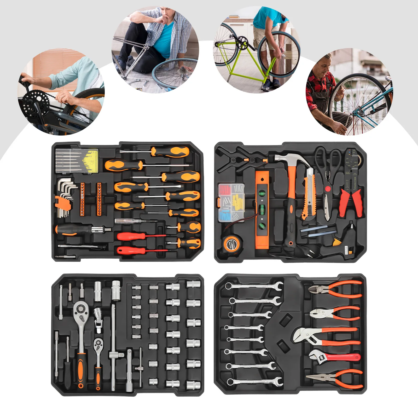 187PCS 탄소강 자동차 수리 공구 세트, 크롬 도금 - Hand Tools Maintenance Workshop 리뷰 및 가격