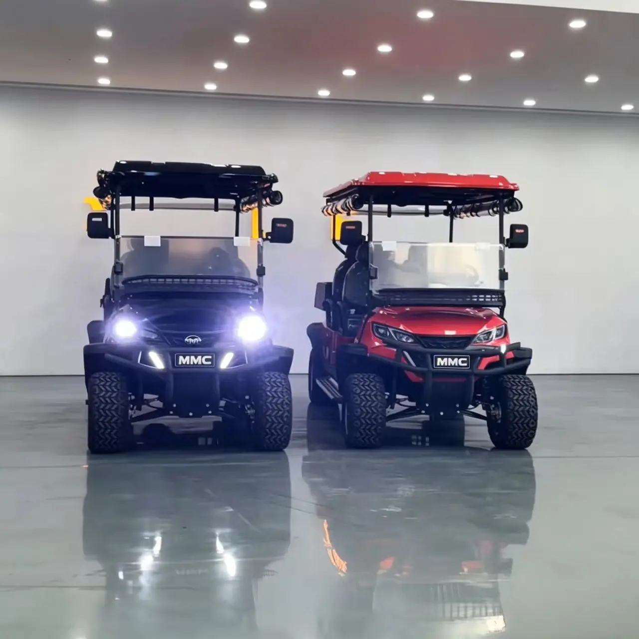 4x4 Golf Carts for Sale with 75kw Motor 72V Lithium Battery - Exceptional Long Range High Torque Performance