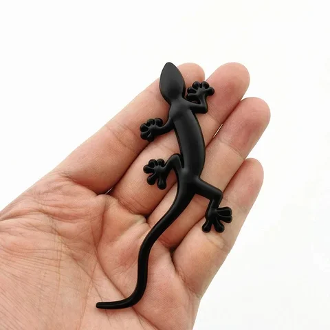 Металлическая наклейка Gecko в виде ящерицы для кузова автомобиля, эмблема, значок на багажник для Audi TT, TTS, Sline, Quattro, A3, A4, A5, A6, A8, Q3, Q5, S4, S6, RS3, Декор
