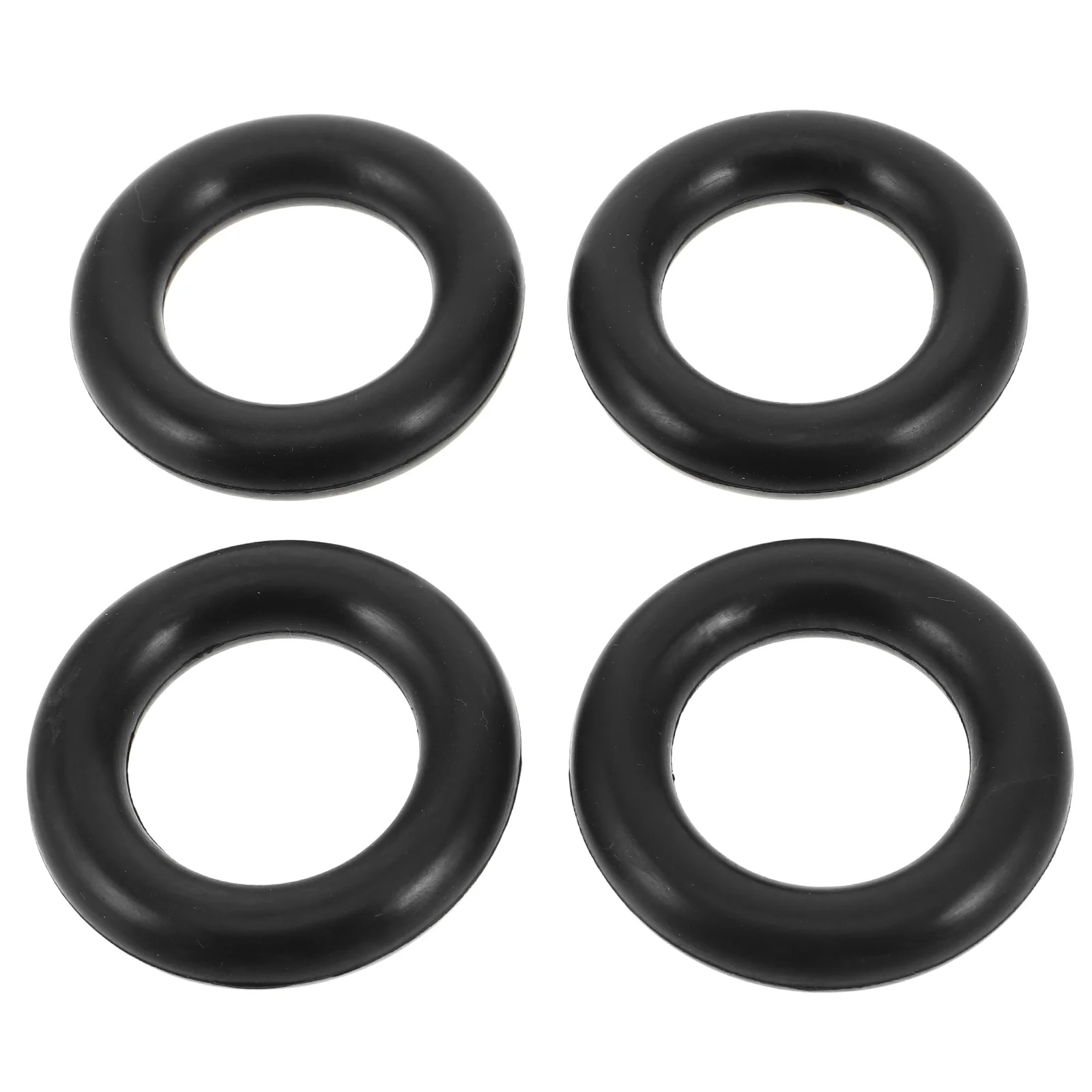 

4Pcs Car Exhaust Heavy Duty Rubber Hanger Bracket for Muffler Pipe Vibration Reduction Rings Hangers Rubber