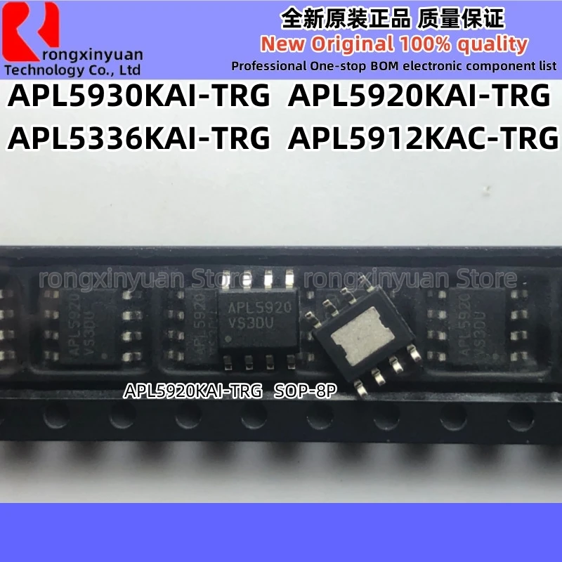 10Pcs APL5930KAI-TRG APL5930 APL5920KAI-TRG APL5920 APL5912KAC-TRG APL5912 APL5336KAI-TRG APL5336 SOP-8 New Chipset 100% quality