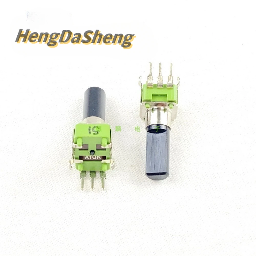 5Pcs/Lot RK09 A10K Vertical 3-pin Single Potentiometer Mixer Gain Volume A103