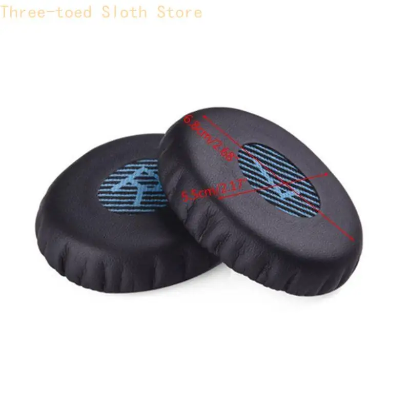 Leicht ersetzt Ohrhörer für auf Ohrsoundtrauen Kopfhörer Dicker Schaumabdeckungshülle Earpads E74A