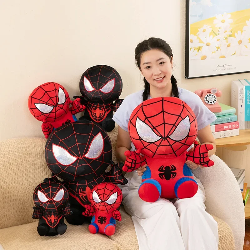 

Spider Man Plush Dolls Toys 25cm Marvel Plush Model Plushies Stuffed Doll Home Room Decor Peluche Pillow Birthday Gifts