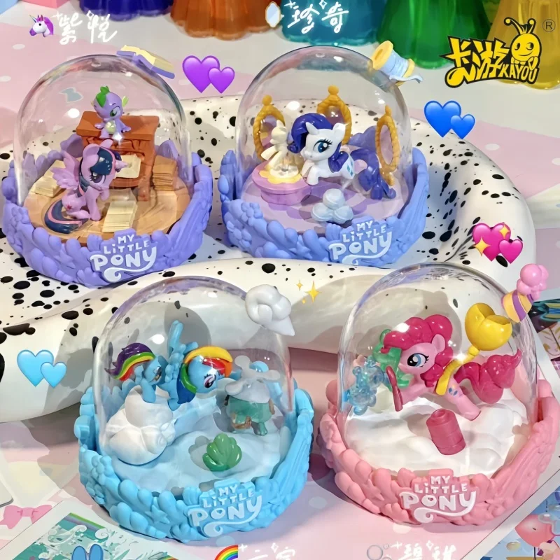 

Genuine New Arrival Hot Sale Kayou My Little Pony Mini Scene Series Blind Box Desktop Decoration Magical Life Girl Birthday Gift