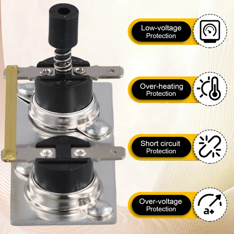 Saklar termostat 232306 untuk pemanas Suburban, termostat pemanas air Rv, termostat t-stat 120V/Limi, suku cadang pemanas air Rv