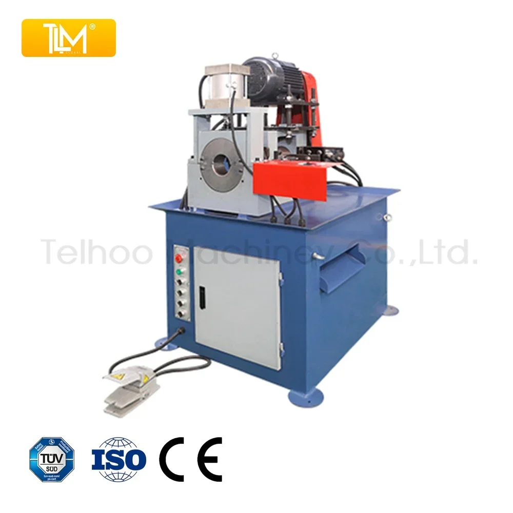 DJ80 automatic bar chamfering machine pneumatic pipe chamfering machine