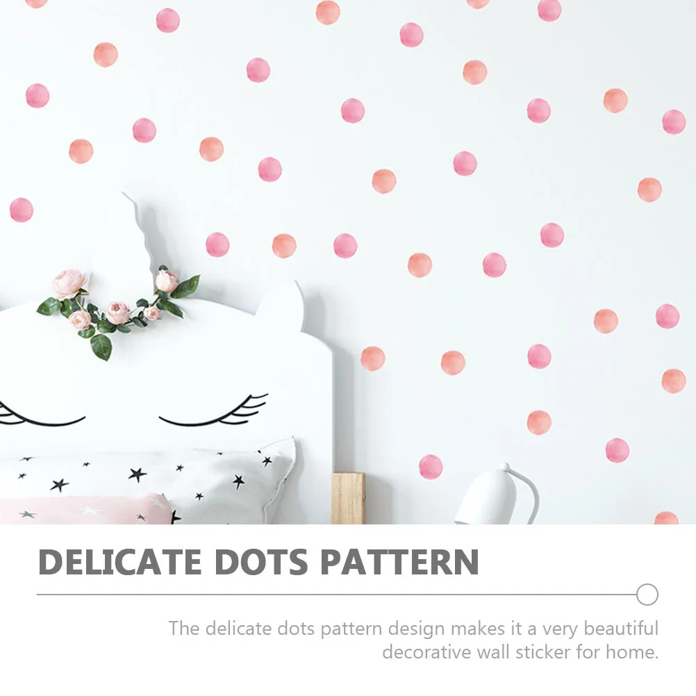 

12pcs Dots Pattern Wall Decals Removable Pvc Stickers For Nursery Room Bedroom Classroom Wall Decor Home Decoration