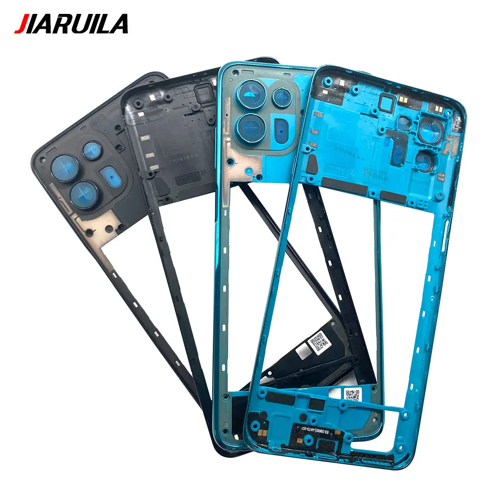 New Middle Frame Cover For Motorola For MOTO E22 E32 Edge 20 Lite Middle Housing with Lens Frame Parts