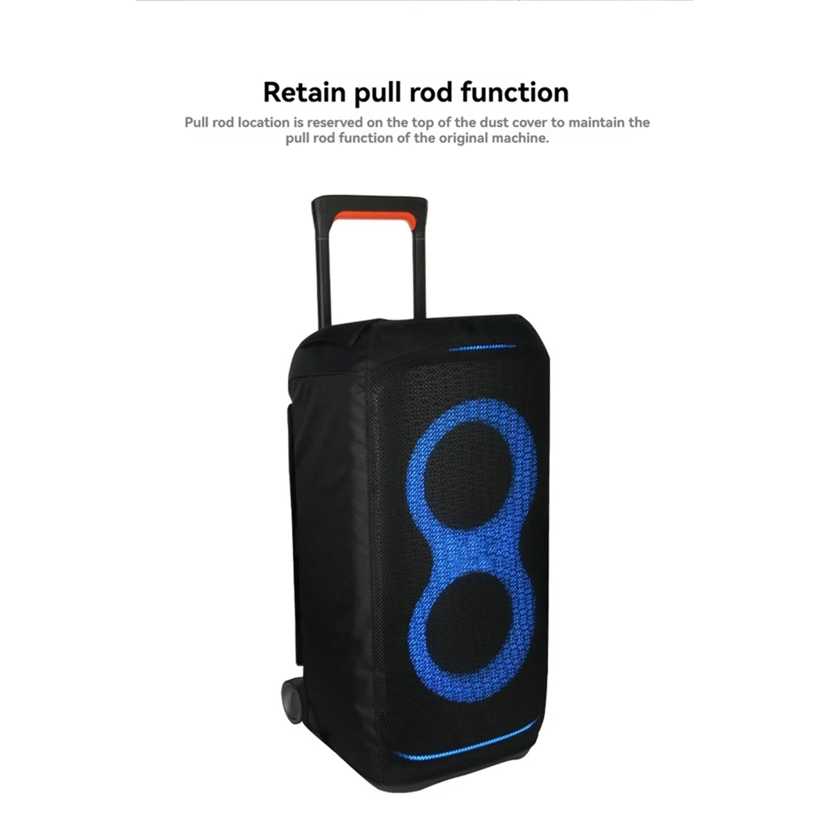 Duurzame luidsprekerhoes voor JBL PartyBox Stage 320 draagbare luidspreker,