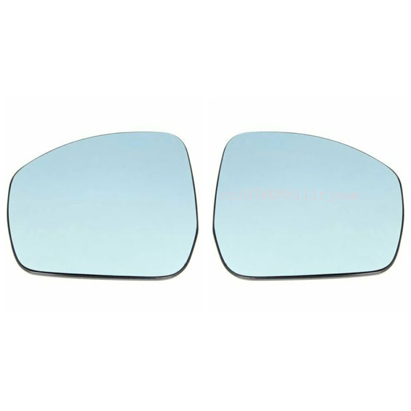 Left Right Blue Heated Mirror Glass for Land Rover Range Rover 2013- Range Rover Sport 2014- Discovery 4 5 LR035033 LR035032