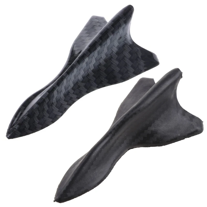 Diffuser Shark Fin for Spoiler Roof Wing Air Generator Universal Rear Diffuser Carbon Fiber Pattern