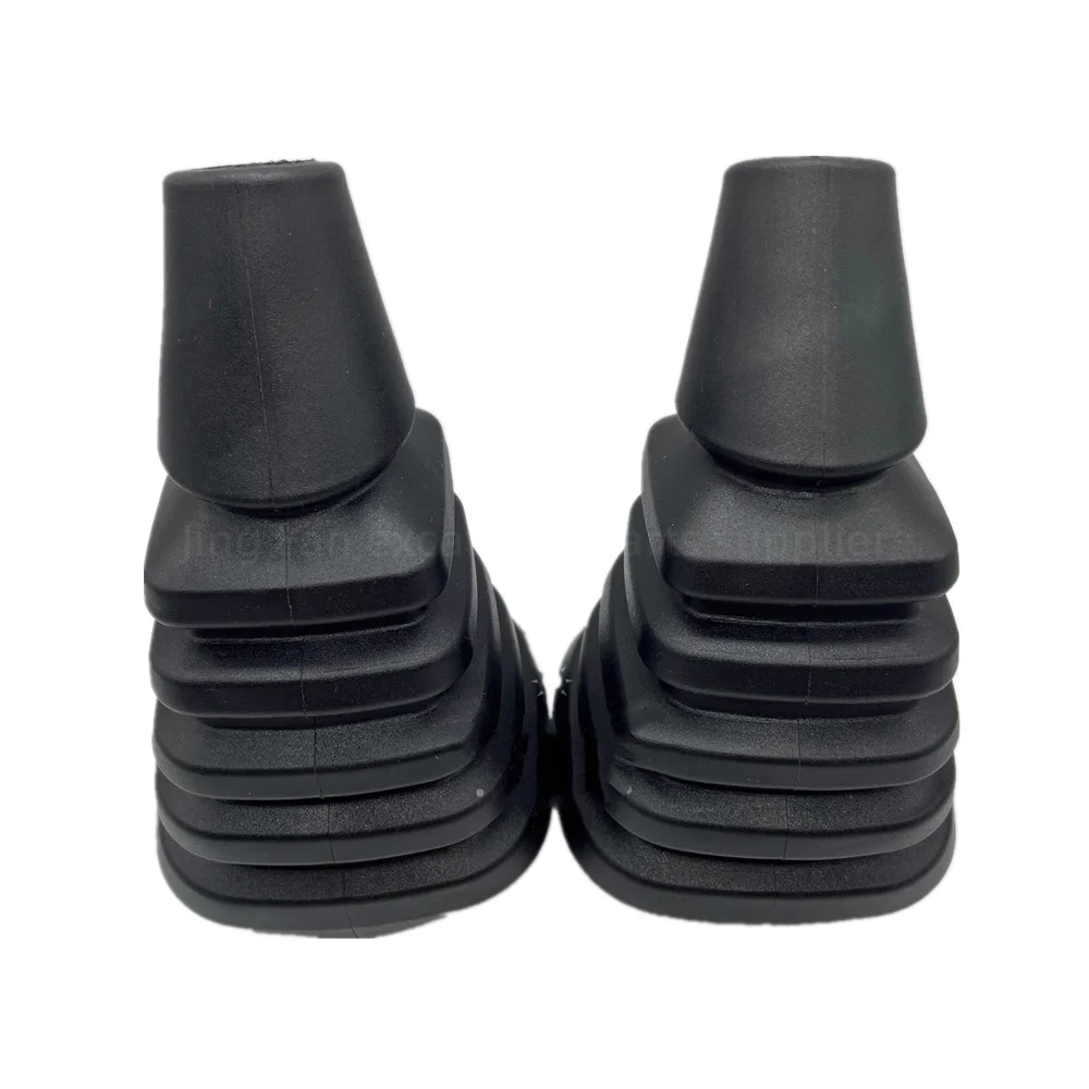 ل Lovol FR220D 210 Liugong XCMG عصا التحكم مقبض المطاط التشغيل مقبض غطاء غبار أجزاء حفارة