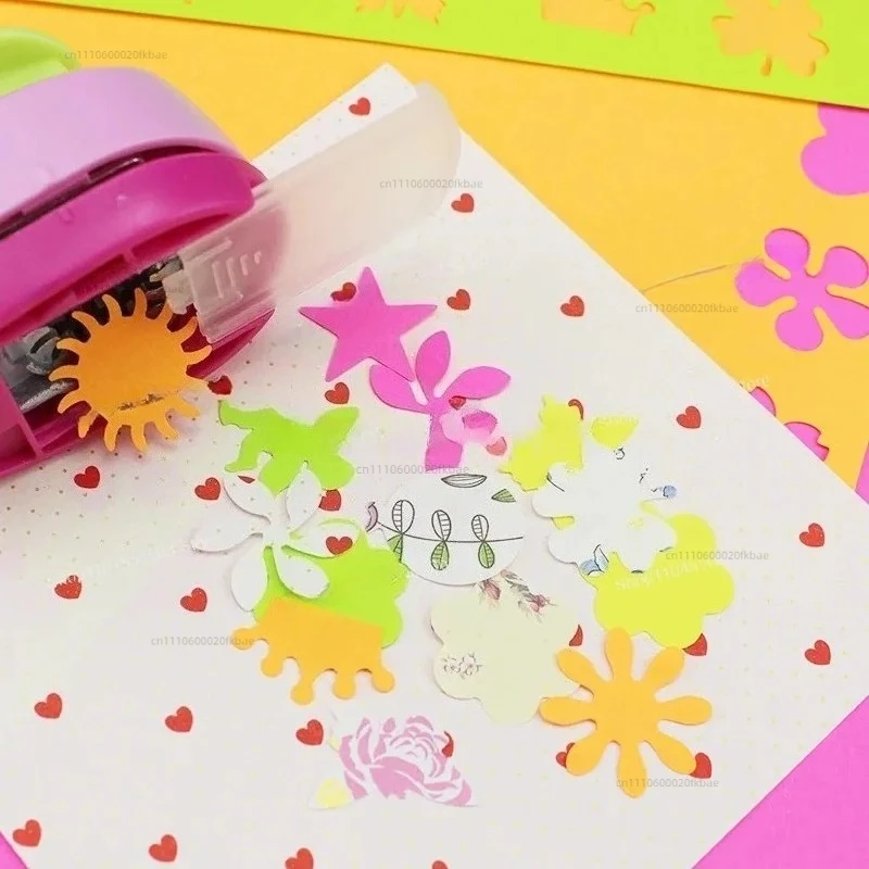 12PCS Craft Punch Set - Paper Cutter/EVA Hole Puncher/Embossing Tool for Scrapbooking