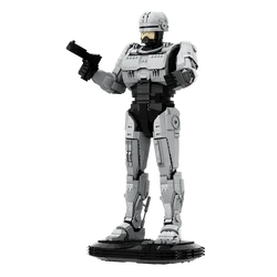 EKbricks MOC Robocop Robot Mechanical War Police Action Movie Figure Model Building Block Educational Toys For Kid Gifts