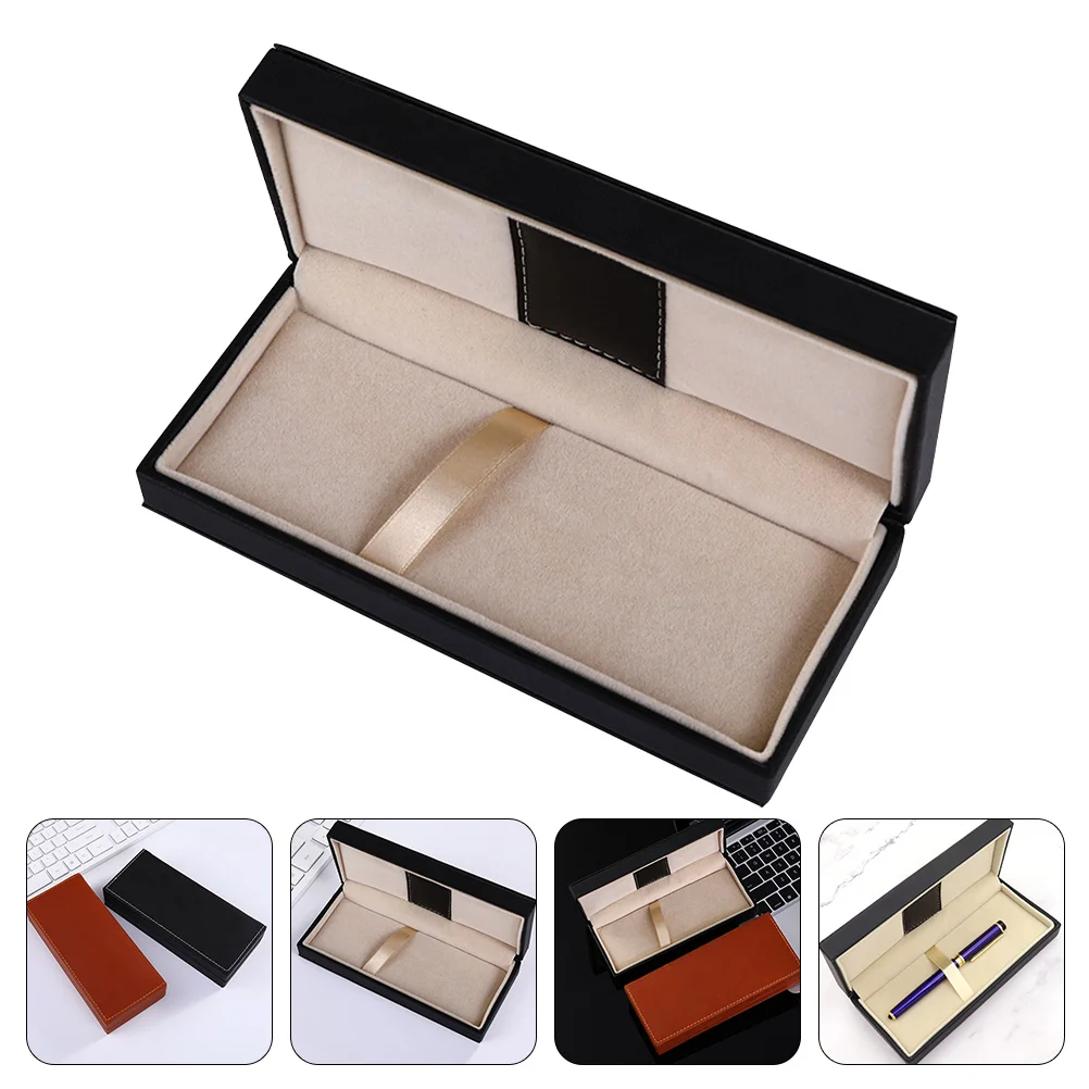 

Multi-function Pen Case Exquisite Pen Box PU Pen Gift Case Gift Supply pen gift box multi-function pen case