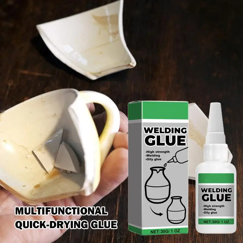 

Clear Glue For Crafts 30g Ceramic Glue For Pottery Instant Bond High Strength Multifunctional Quick Dry Craft Glue For Hobbyist